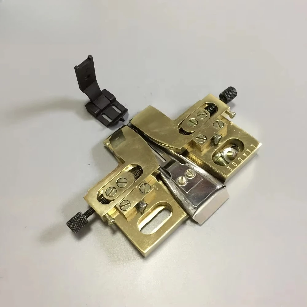 

LAT-1 Baseball Cap Manual Twin Needle Folder for Inner Strip