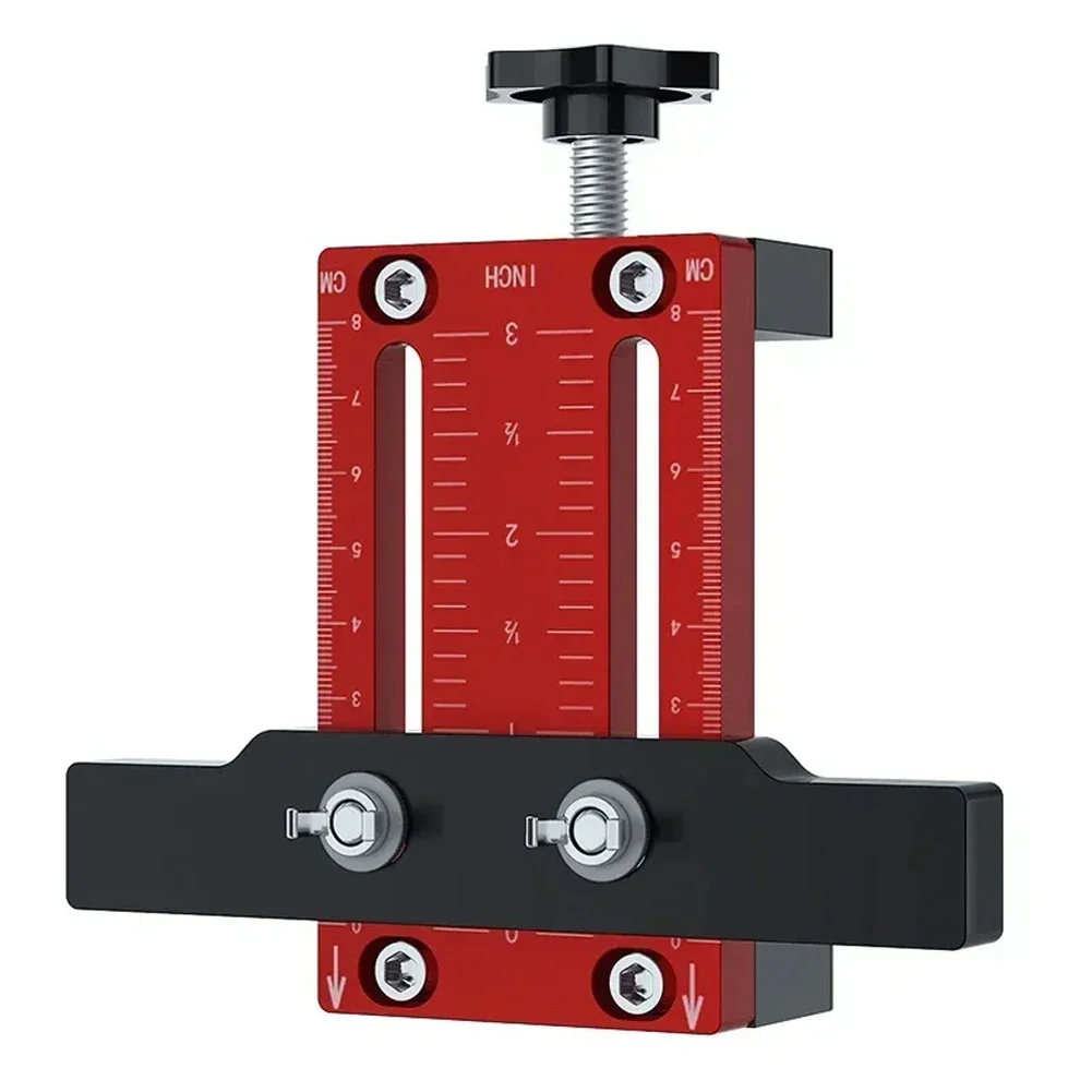 Aluminum Installation Jig Cabinet Door Mounting Jig Heavy Duty Tool Height-adjustable Support Sturdy Fixing Device