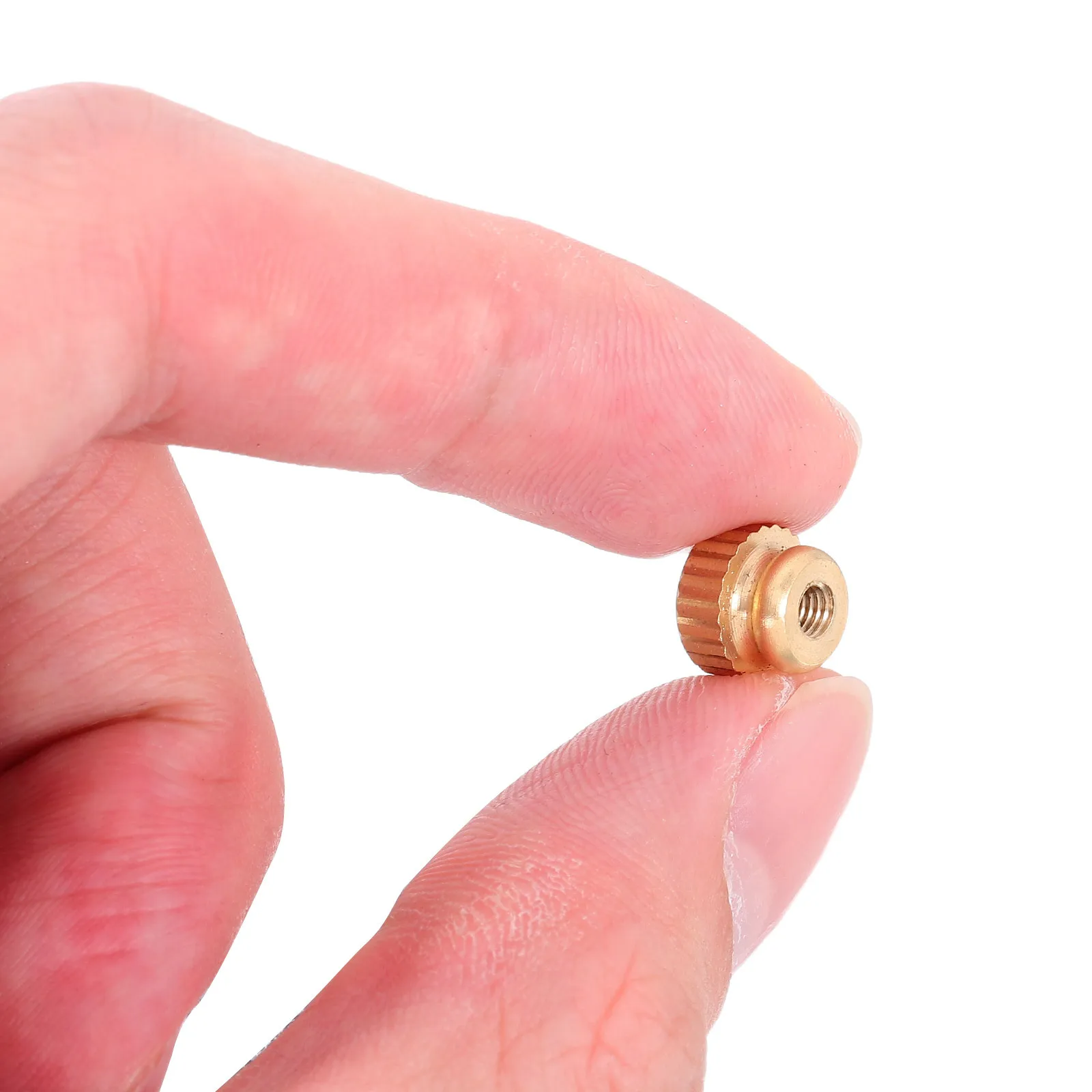 

Baritone Horn Key Screw Knurled Cap Triple Flat Structure Valve Linkage Repair Instrument Accessories Golden