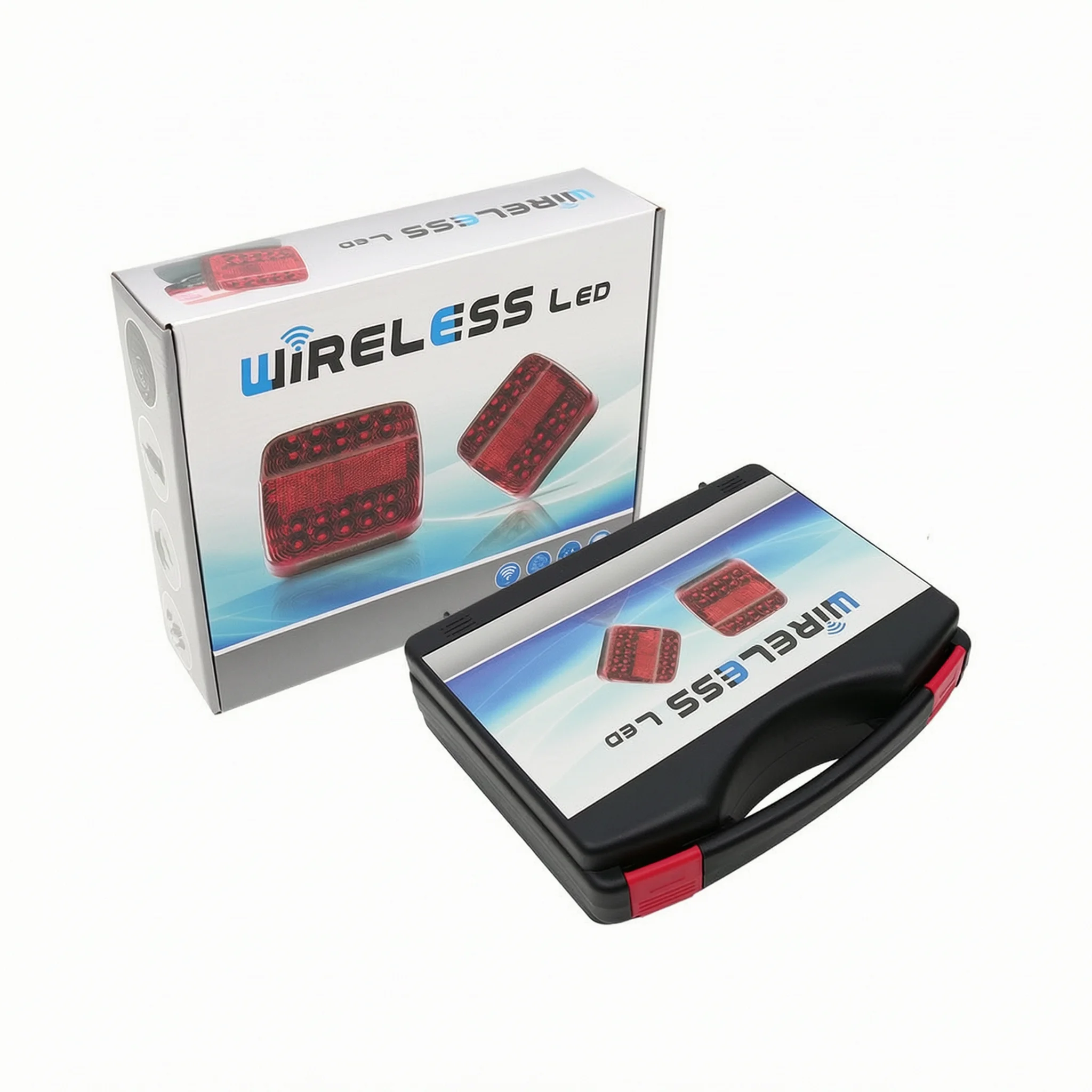 Trailer Lamp High Brightness Durable PC Universal Fit DOT SAE Certified Easy Installation