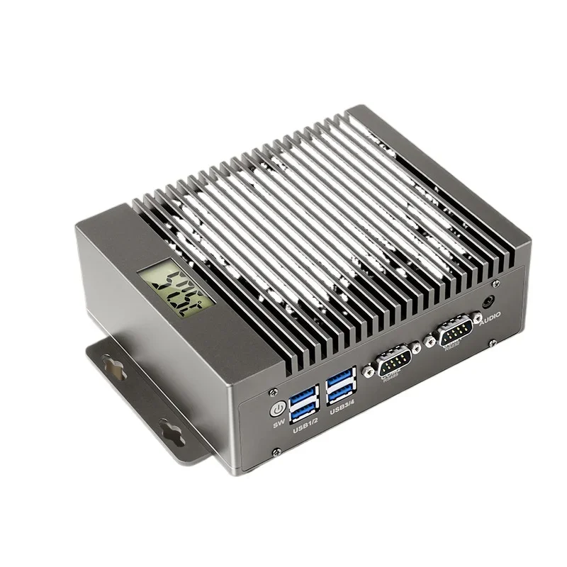 Fully enclosed low-power temperature control screen, visual inspection, fanless wiring, industrial control host computer