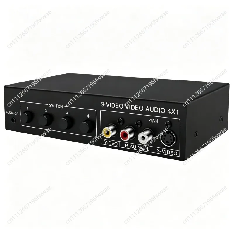 For VSSW41 S-terminal Switcher + Audio and Video Switcher with Four Inputs and One Output