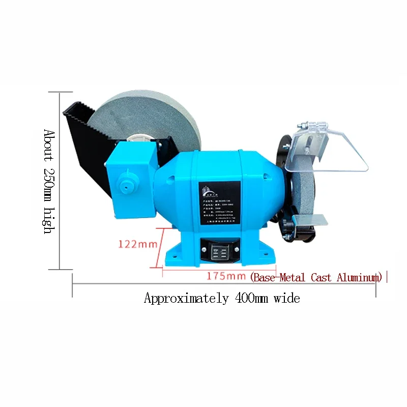 Dry And Wet Water-Cooled Speed Control Grinder Ultra-Quiet Multi-Function Digital Display Desktop Polishing Machine Knife Sharpe