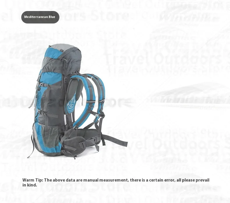 Naturehike 70+5L Camping Rucksack Wandern Große Kapazität Rucksack Ultraleichte Reisetasche W/Aluminium Legierung Rahmen Wasserdichte Abdeckung – Detail 21