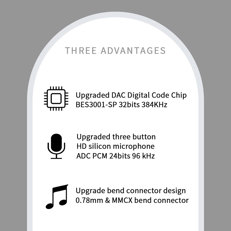 JCALLY Black TC08 PRO Silver Plated TYPE-C Earphone Upgrade Cable With MIC MMCX 2Pin 0.75/0.78 QDC for KZ KBEAR TRN 7HZ TFZ