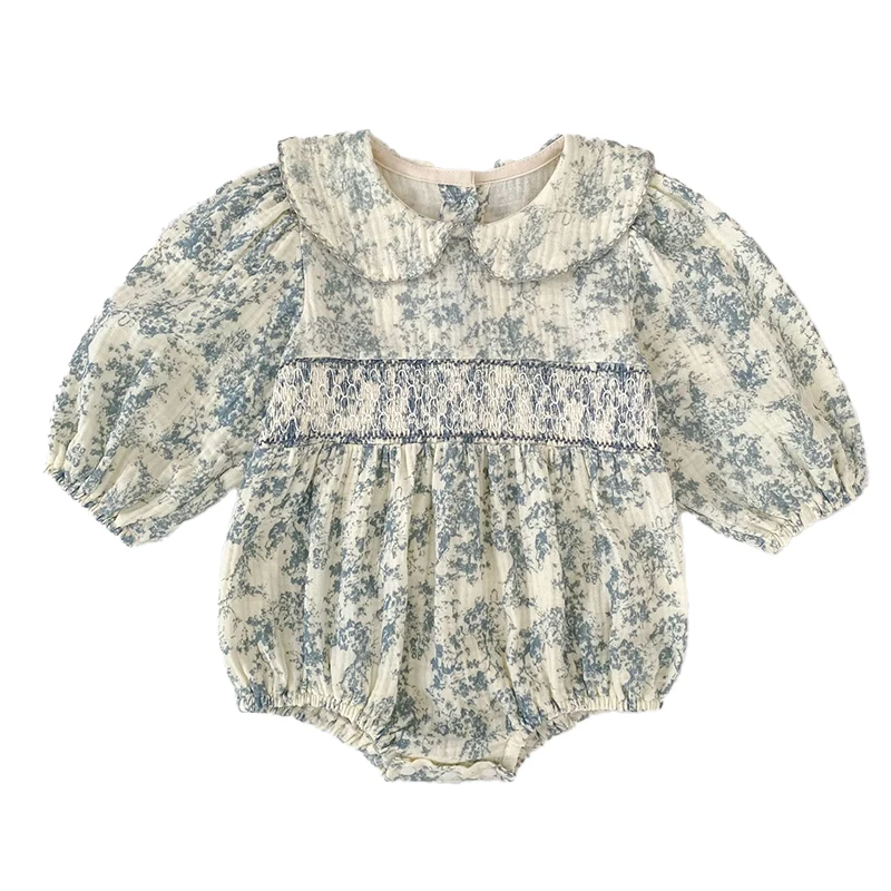 2026 Herbst Frühling Kinder Mädchen Kleid Langarm Gelb Bestickter Kragen Prinzessinnenkleid Koreanische Version Kleid – Detail 16