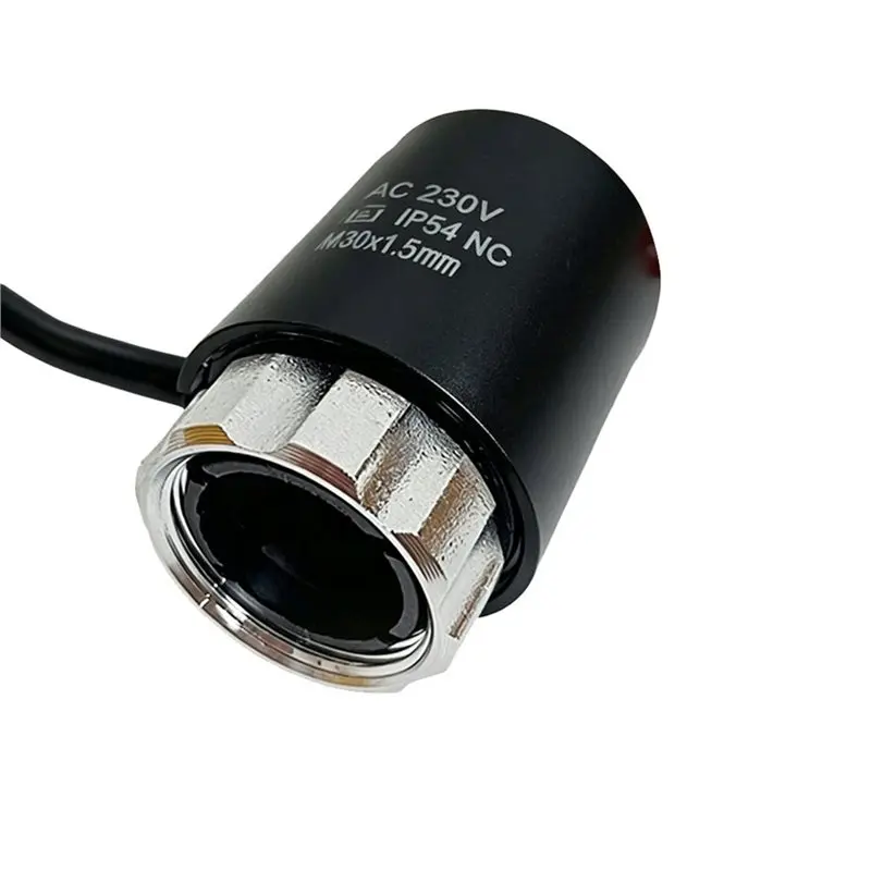 A25F-Thermal Electric Valves Actuator High Performance 230V Designed For Smart For Enhanced Comfort Floor Heating Normally Open