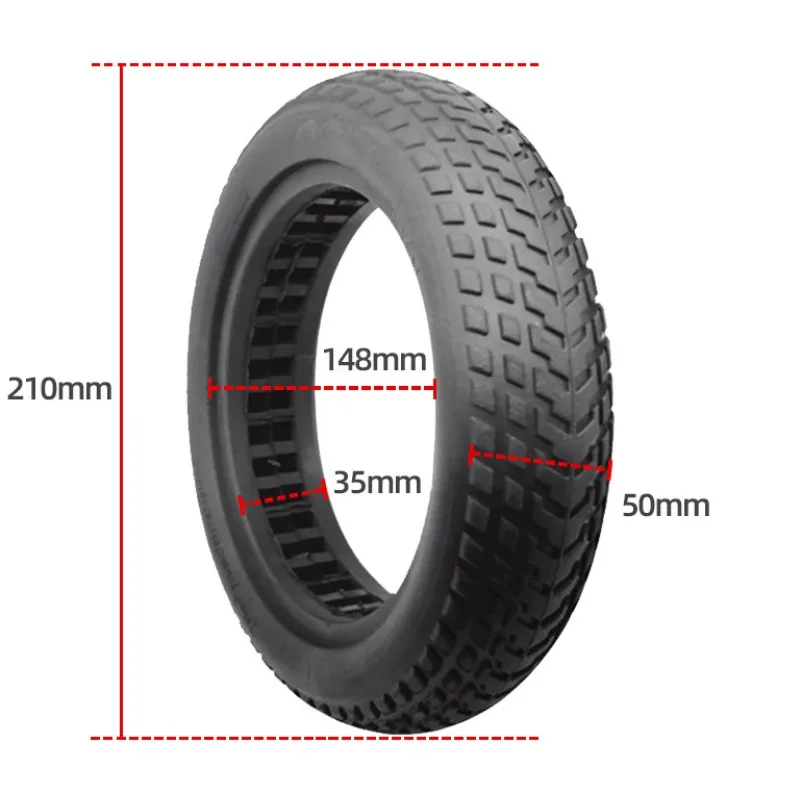 Damping Hollow Vacuum Solid Tire For XIAOMI M365 Pro Electric Scooter Upgraded version 8.5 inch  Wheel Avoid pneumatic Tyre