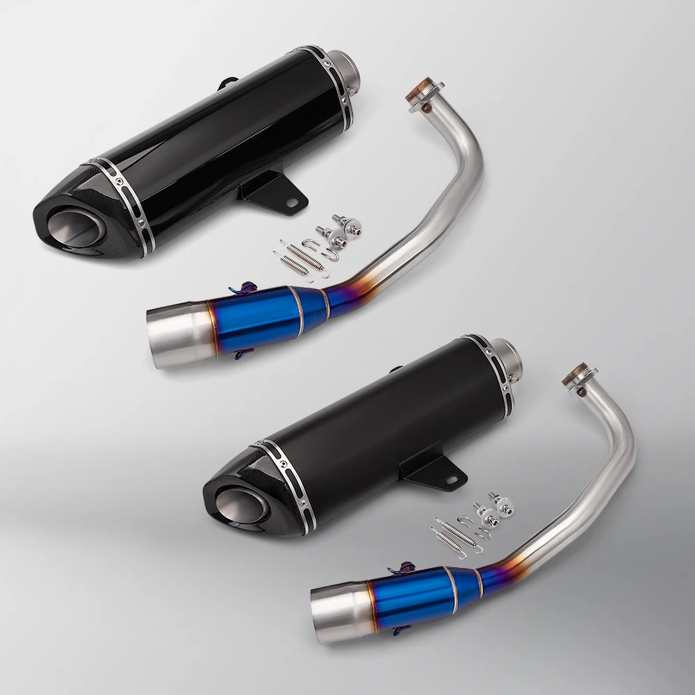 Motorcycle Exhaust Full System Stainless Escape Manifold Muffler with DB Killer For ADV350 Forza350 NSS350 2021-2024