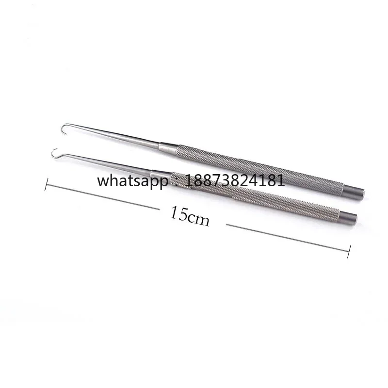 Eyelid Only Clay Pull Hook Eyelid Pull Hook Precious Steel Wet Pull Hook Eye Bag Straight Hook Tool fast shipping