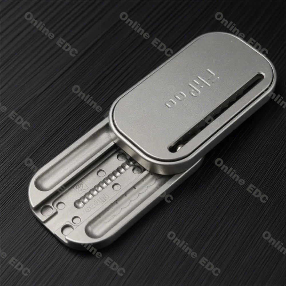 Original scellé nouveau PEL EDC Flipoo Fidget curseur en acier inoxydable machines magnétiques Ding Ding soulagement du Stress jouet Fidget jouets