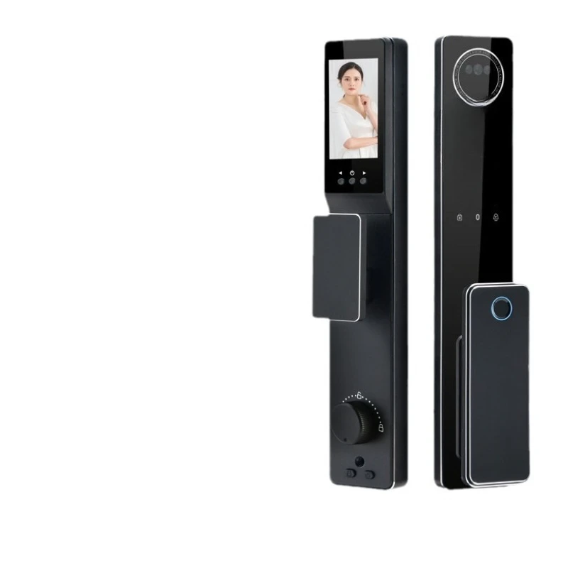 Facial recognition fingerprint lock visual electronic password lock door lock
