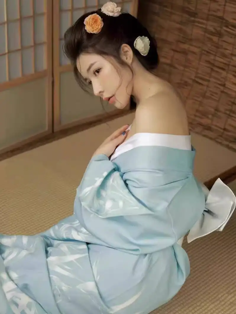 

New Kimono Women Tradition Japan Cute Gods Young Girl Improve Japanese Style Japanese Beauty Care Kimono