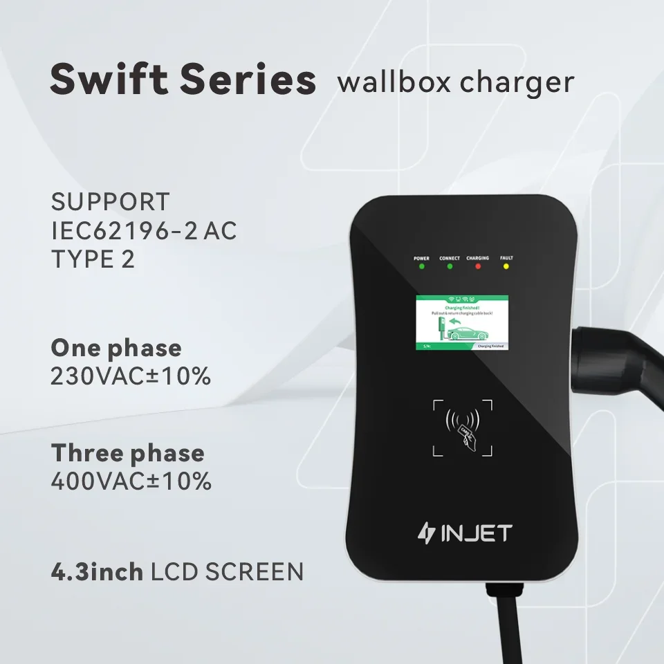 Commercial EV Charging Station 4G New Energy Charging Pile OCPP WIFI Electric Vehicle Battery APP RFID DLB Fast EV Charger