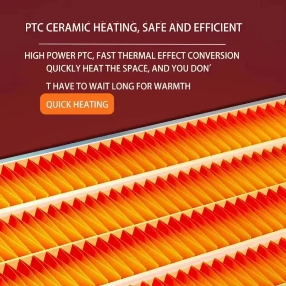 600W E27 Remote Control Warm Air Lamp Whole House Heating Dimming High-Power Spiral Electric Heater Fan Light Ceiling Fan Light