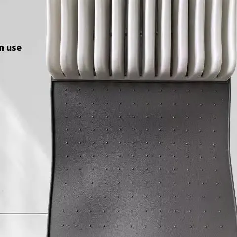 Premium Knifes Holder Organization Soft-Grip 5/11 Slots Large Knife Mat Non-Slip Kitchen Drawer Knifes Organization Home Tools