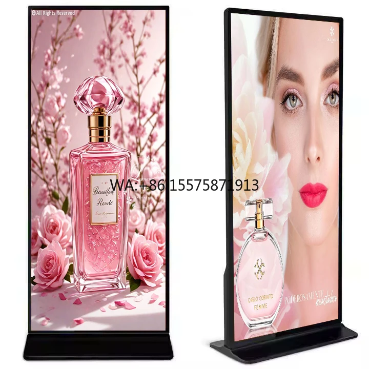 Full Screen Indoor Digital Signage Display Advertising Equipment Shopping Exhibition Hall LCD Digital Signage and Displays