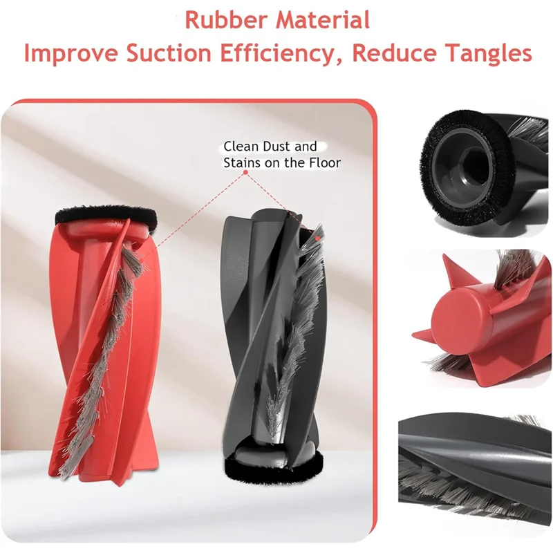 A55X-Accessories For Roborock Saros 10 Robot Vacuum Cleaner Roller Main Brush HEPA Filter Mop Bags