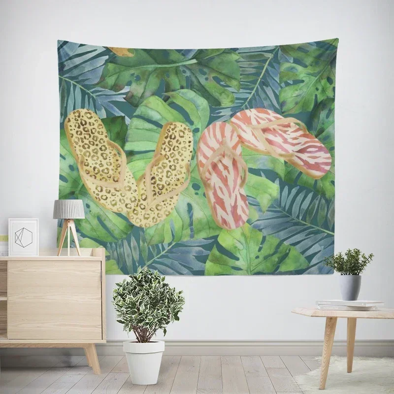 Modern Wall Decoration Aesthetics Home Hawaii Tapestry Rural Nostalgia Hanging Large Fabric Autumn Bedroom Hanging Fabric