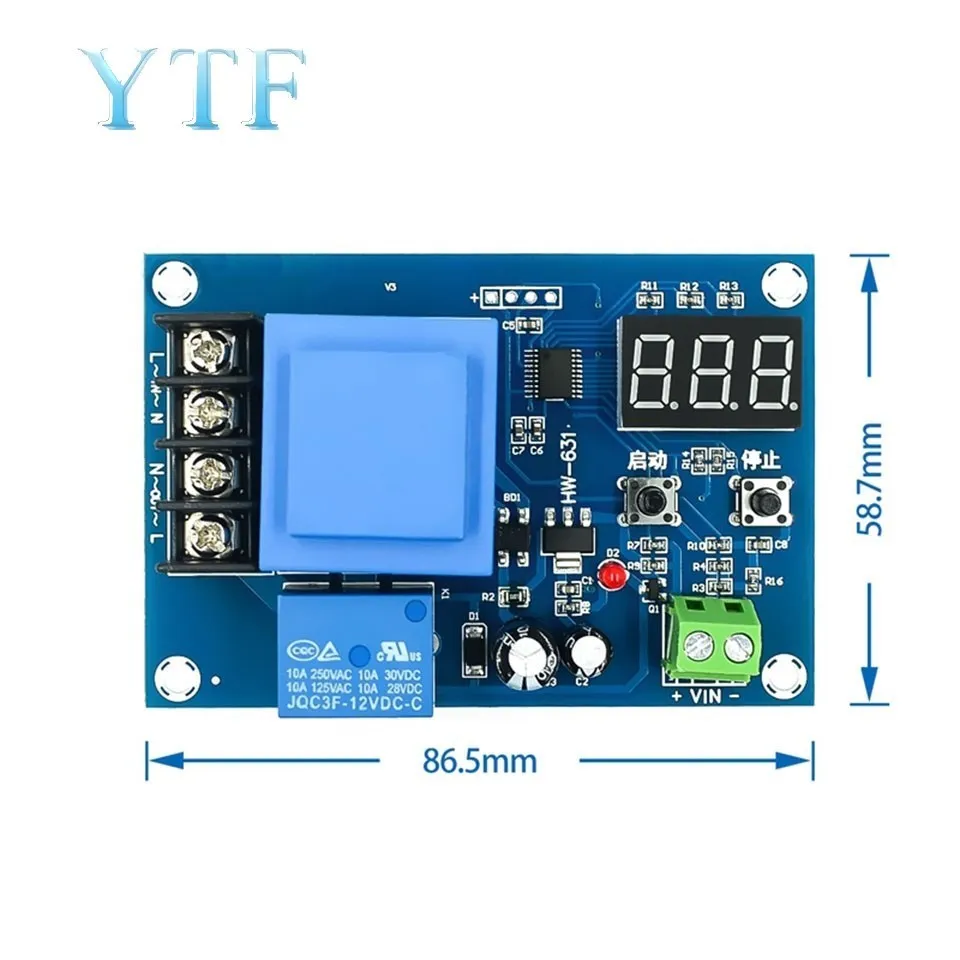 XH-M602 NC carica della batteria al litio modulo di controllo interruttore di controllo di carica della batteria piastra di protezione