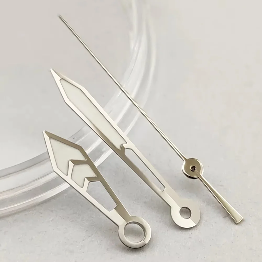 NH35 Hands Black Blue Watch Hands Green Super Luminous Pointer Fits NH36 4R35 4R36 7S Automatic Movement Replace Parts Pointer