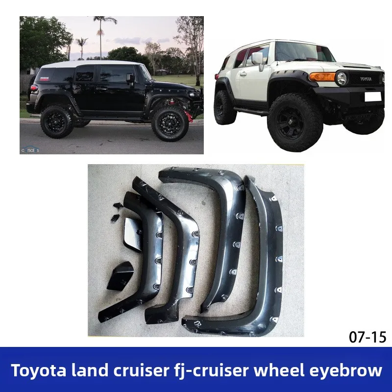 

Высокое качество FJ Cruiser широкие расширители крыльев для Toyota Land Cruiser FJ внедорожный автомобильный Стайлинг