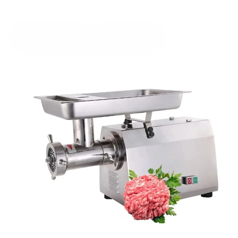 Commercial Heavy-Duty Meat Grinder Stainless Steel Butcher Equipment Machine for Food Shops and Farms Meat Mincer