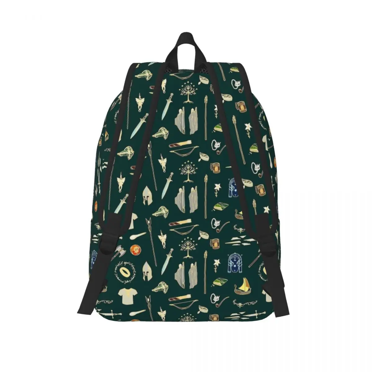 Sac à dos dinosaure Rex pour hommes et femmes, sacoche à motif Nette, sac de jour, voyage, primaire, lycée, étudiant, livre