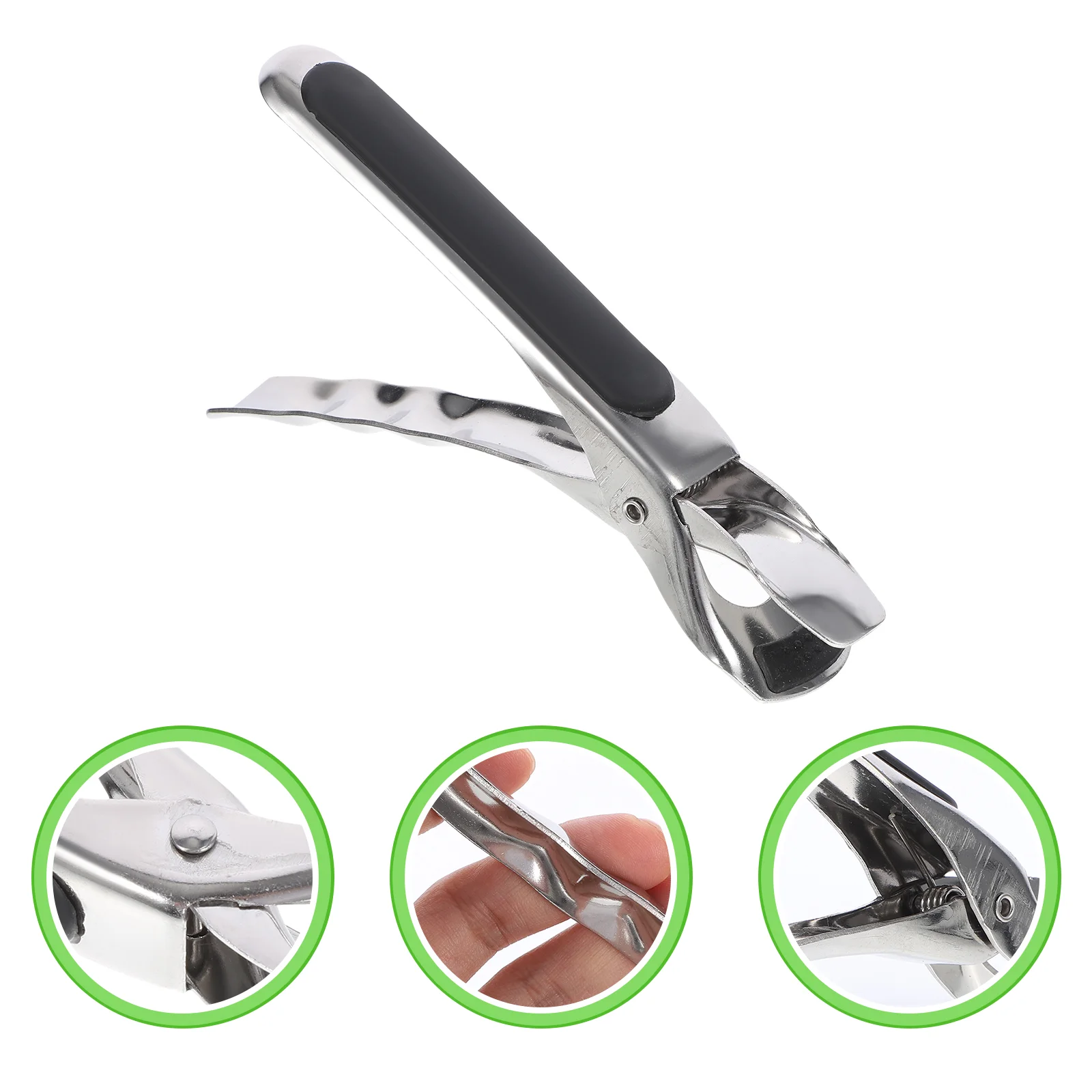 2 Pcs Non-slip Dish Tongs Pan Handles for Frying Hot Pots Pans Gripper Plate Clip Grabber