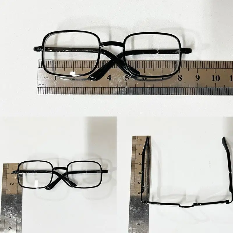 1Pc 1/6 Blythe Doll Metal Glasses Accessories Photography Props 8.5cm For 20cm Cotton Doll Action Figure-TOY view 6
