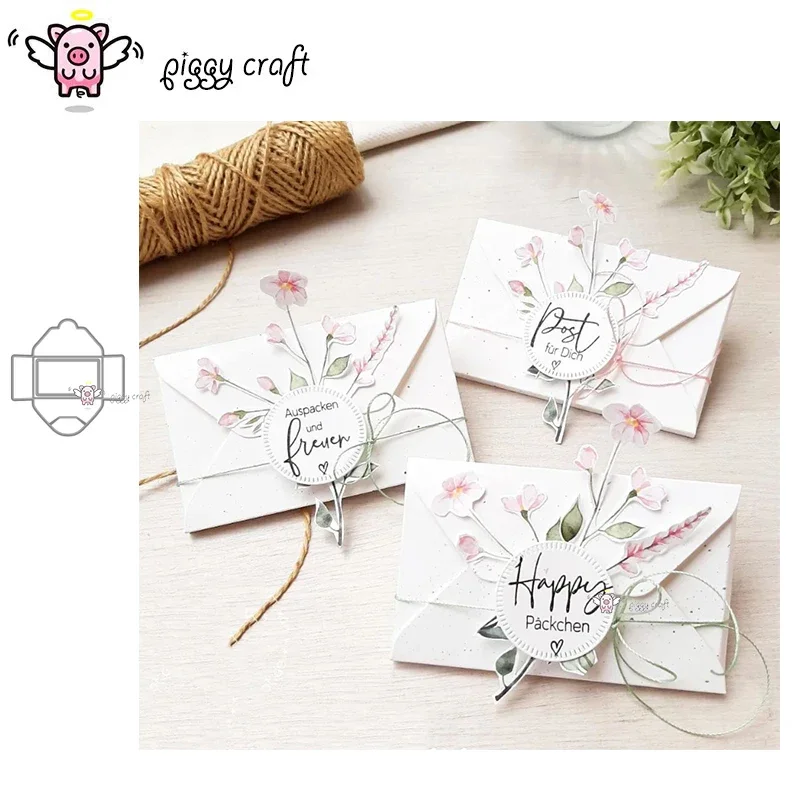 

Новые металлические вырубные формы Piggy Craft для вырезания, трафареты для скрапбукинга, вырубные ножи для бумаги, штампы для конвертов и коробок
