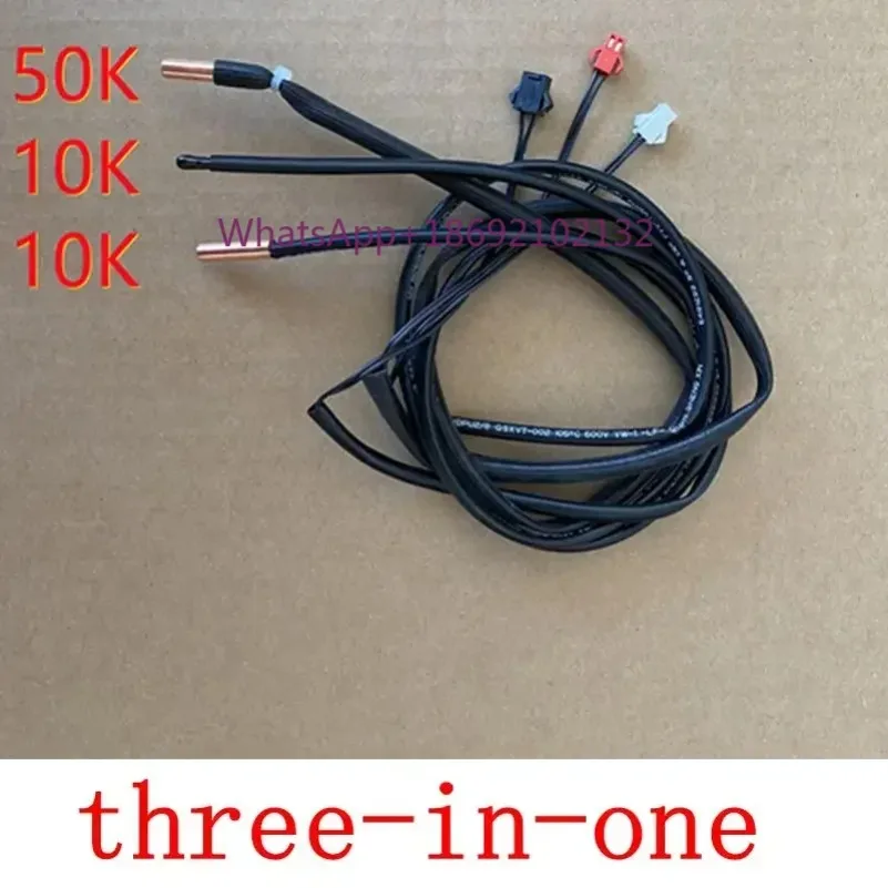10K 10K 50K Air-conditioning Parts of Three-in-one Outdoor Unit for Midea Inverter Air Conditioner Tube Sensor Air Temperature S