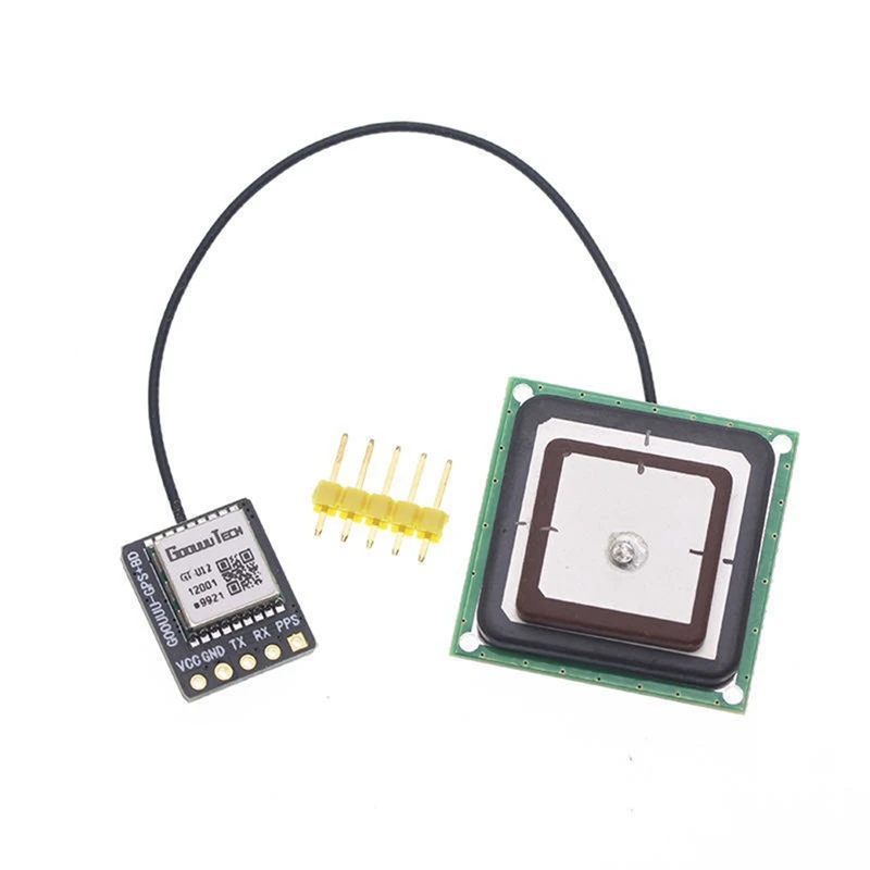 GPS Module GT-U12 GPS GLONASS Dual Mode GNSS Module Antenna Receiver Positioning Module BDS Galileo IRNSS QZSS 1.8-3.6V