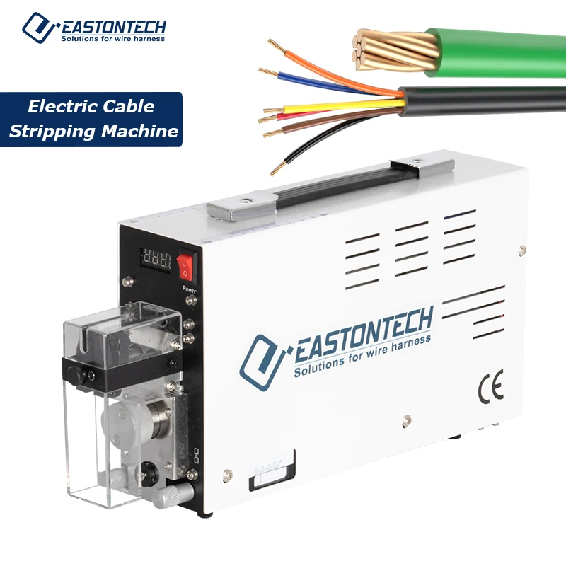 

EW-1090 High Quality Portable 0.03-4MM2 Wire Size Wire Strippers Electrical Wire Peeling Machine Cable Manufacturing Equipment