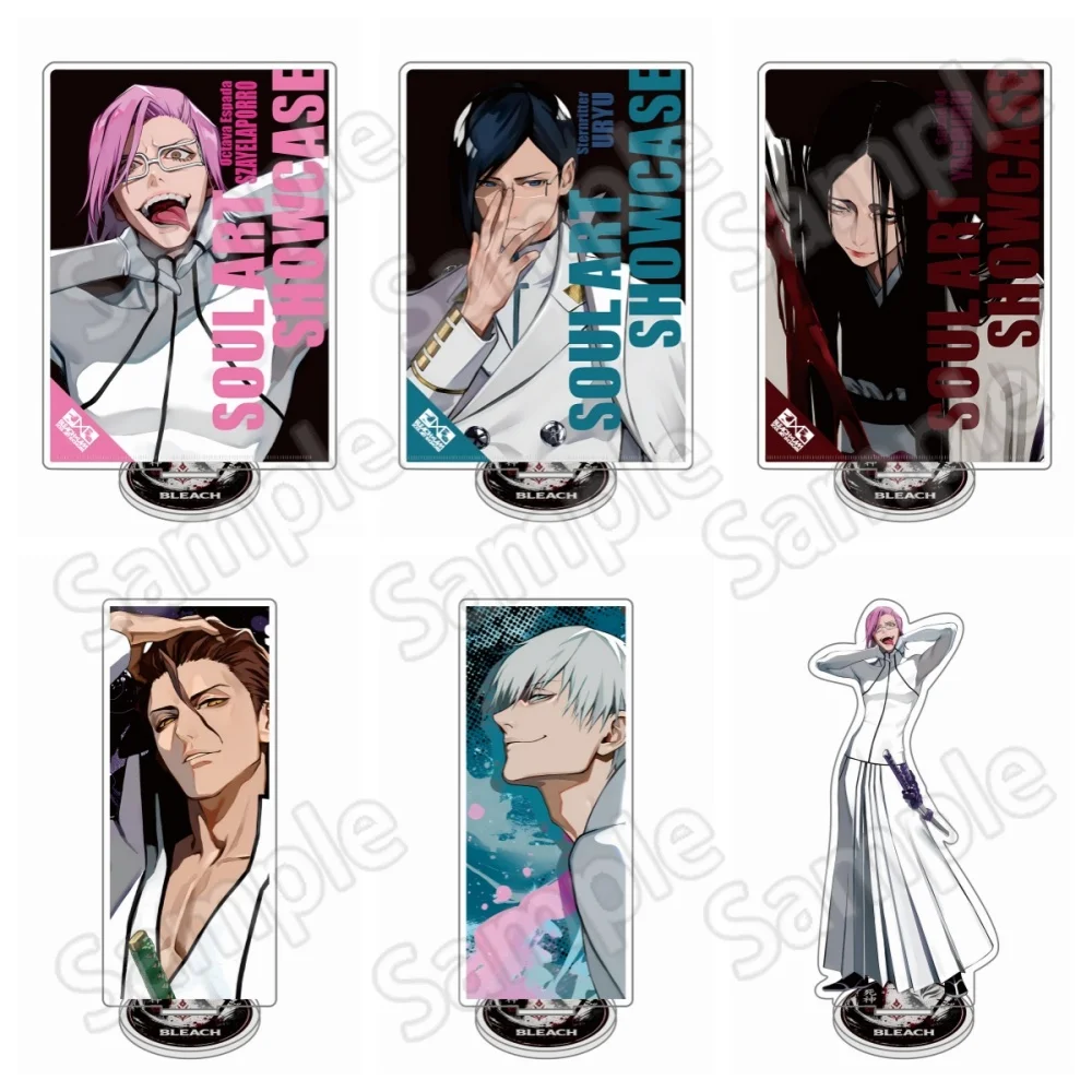 Anime Bleach Unohana Retsu Ishida Uryuu HD Double-Sided Sandwich Printing 15cm Acrylic Stand Keychain,Desk Decor ,Gift