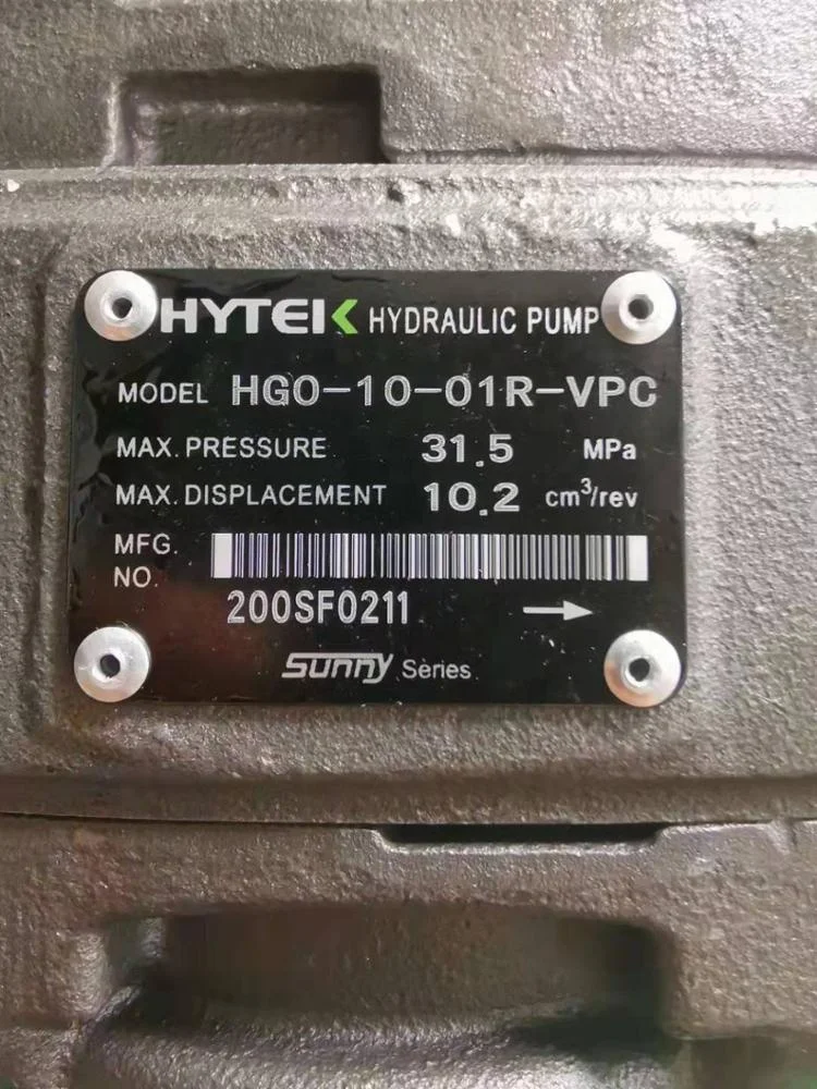 CP0 HG0 مضخات التروس الداخلية مشمس ارتفاع ضغط مضخة زيت مؤازرة نموذج CP0-10-P HG0-10-01R-VPC HG0-10-01R-VSC #5