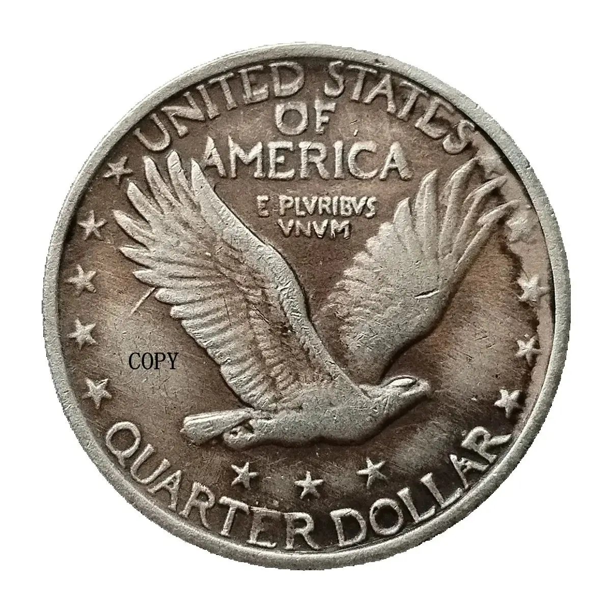 Reproduction US 1916-1930 Quarter Dollar Liberty Silver Plated Commemorative Coins