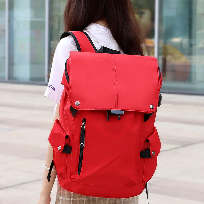 

NEW Laptop bag PC Bag 15.6Inch USB Charge Backpack School Bag Rucksack Travel Daypack Male Leisure Backpack SJ02