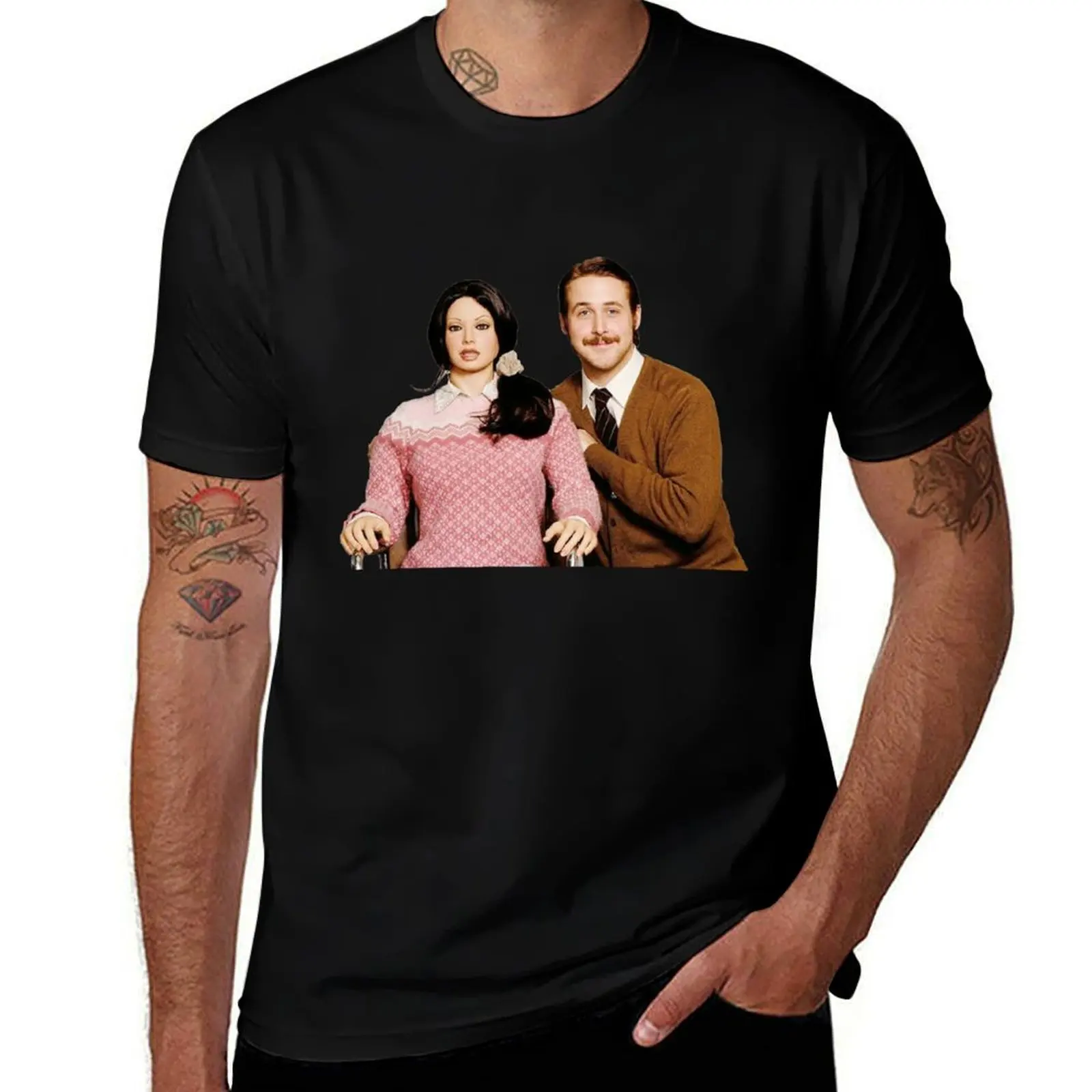 

Футболка Lars and Bianca, мужские футболки с рисунком, мужские хлопковые футболки