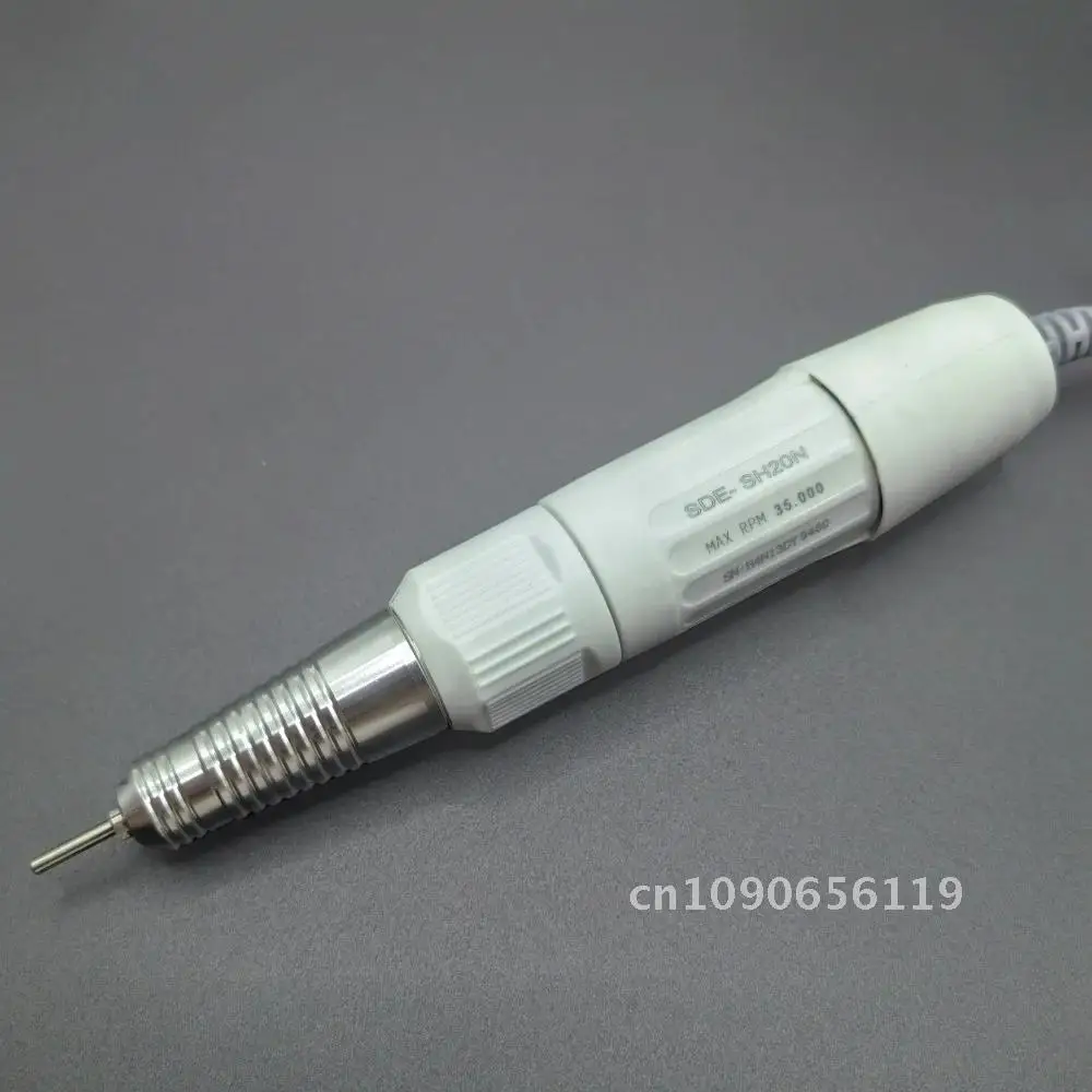 Electric Nail Drill Pen 35K SDE SH20N Handpiece Manicure Milling for Strong 210 207b Marathon Nail Polishing Machine Handle Tool