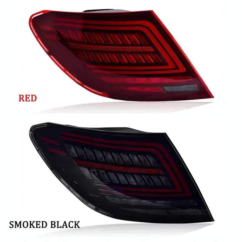 

Автомобильный светодиодный задний фонарь 12 В для Mercedes Benz W204 C200 C250 C300 2007-2014 задний противотуманный фонарь тормозной задний указатель поворота автомобиля