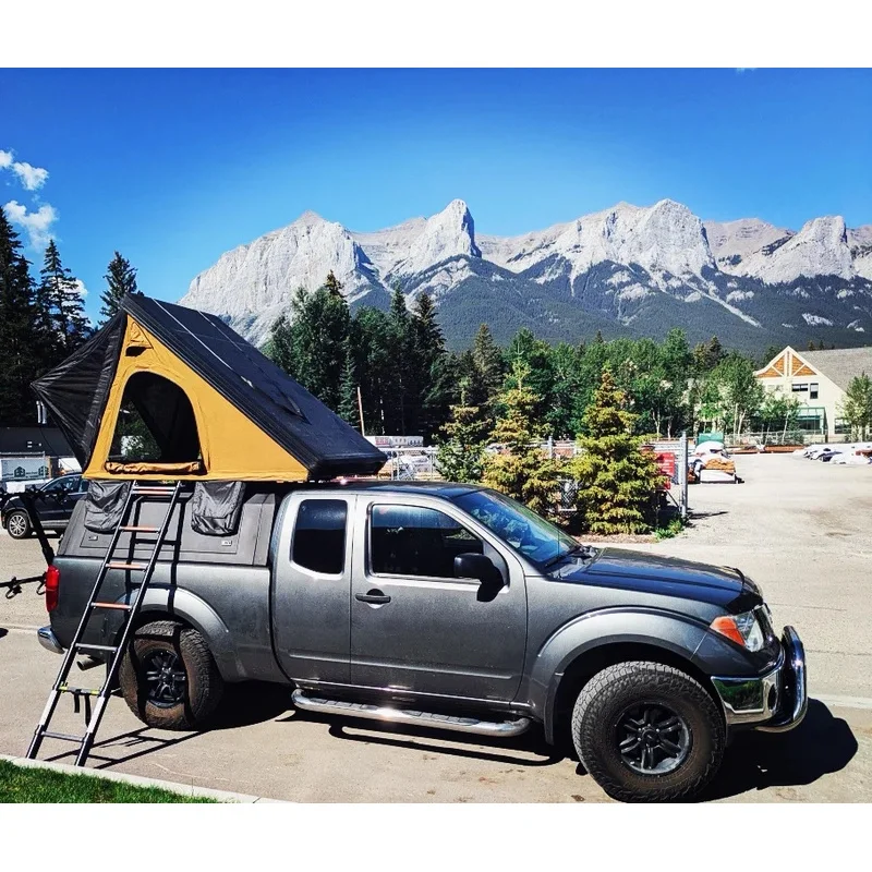 

Factory Price Light Weight Slimline Rooftop Tent Aluminum Camping Car Roof Tent Hard Shell Top
