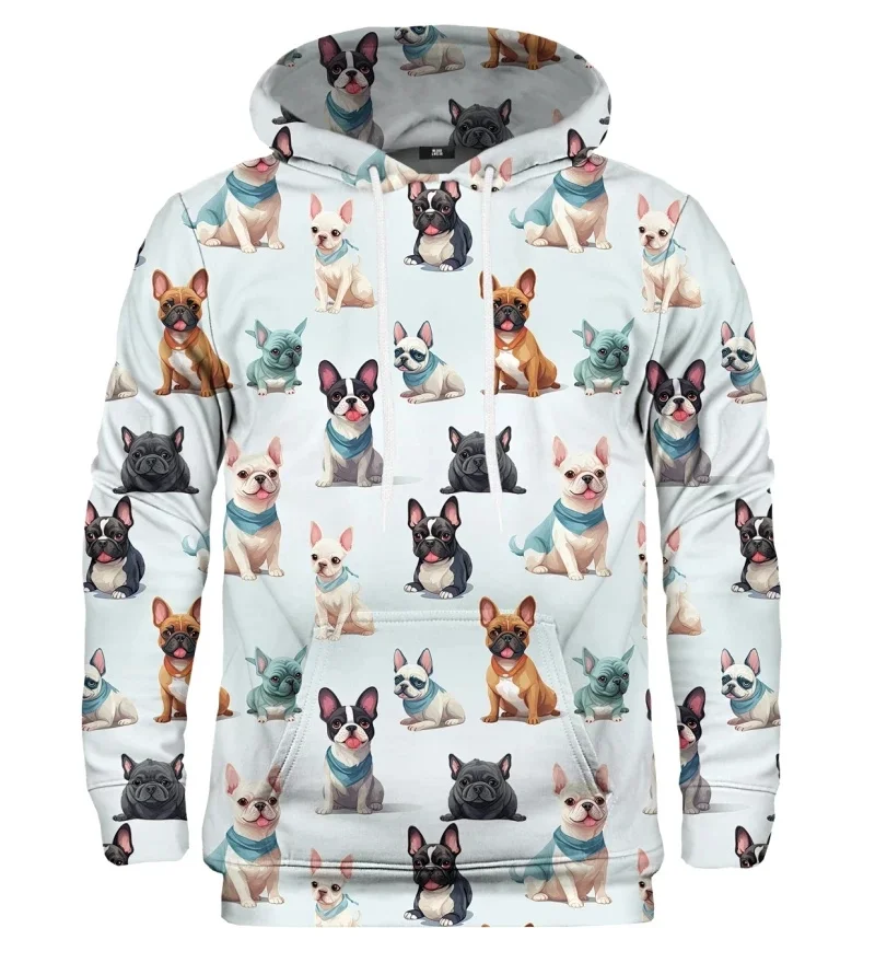 Funny Animals Pattern Hoodies Fashion Casual Long Sleeve Cartoon Animals 3D Printed Sweatshirt Casual Loose Mens Kids Pullovers