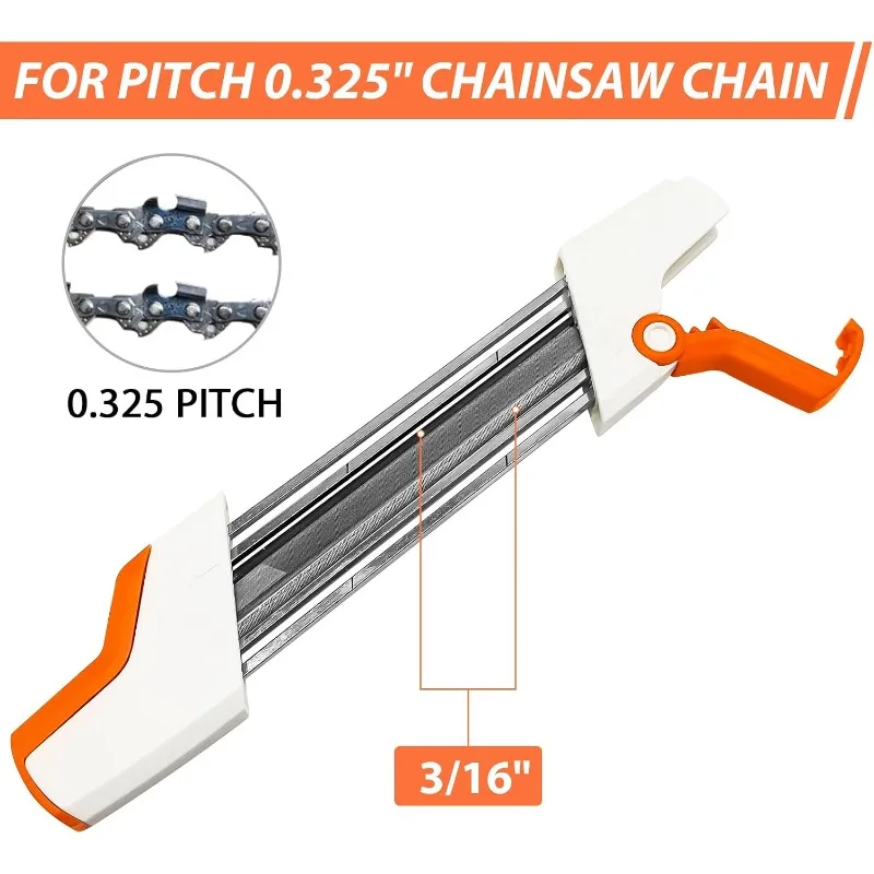 2-in-1 Chainsaw Sharpening Tool, .325