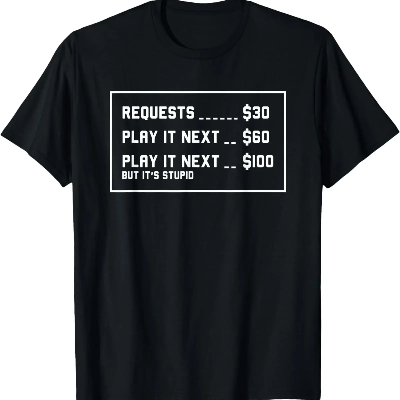 No Requests I'm Dj Not Your Jukebox T Shirt vintage Washed Unisex Comfortable Stylish Top For Everyday Wear designer clothes