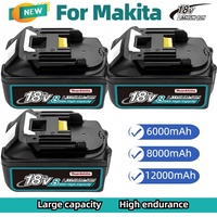 Original 18V 6Ah/8Ah/12Ah battery compatible for Makita 18V battery LXT BL1860 BL1850 BL1840 BL1830 Replacement lithium battery