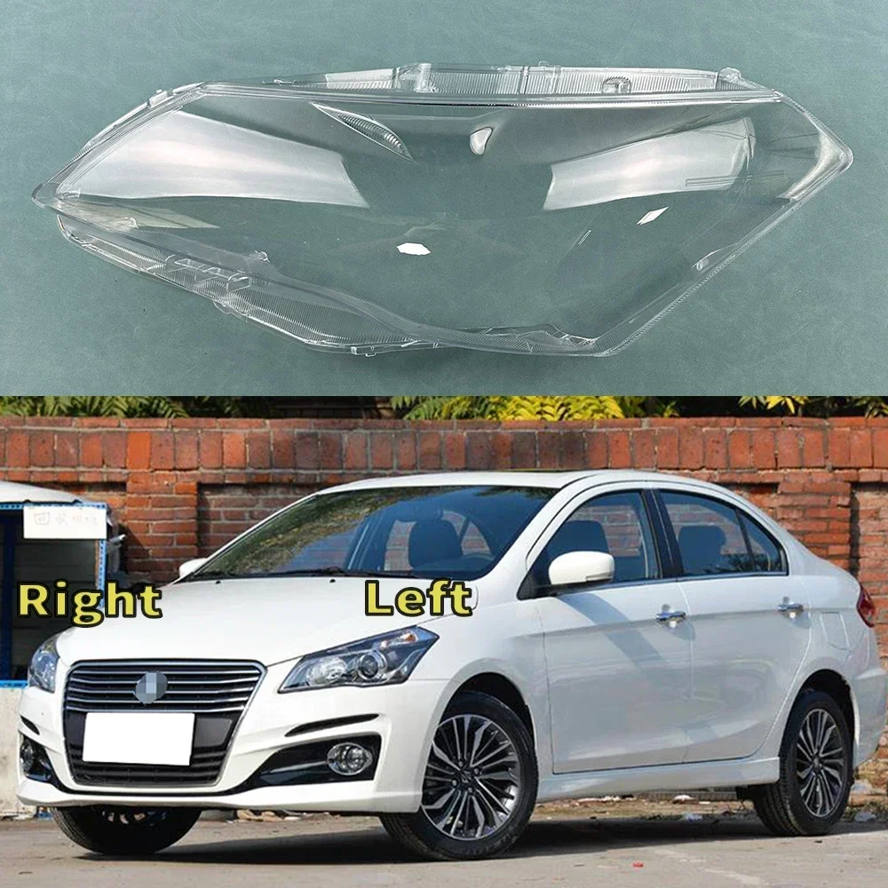 

For Suzuki Alivio 2015-2018 Headlight Cover Headlamp Shell Mask Transparent Lampshdade Lens Plexiglass Auto Replacement Parts