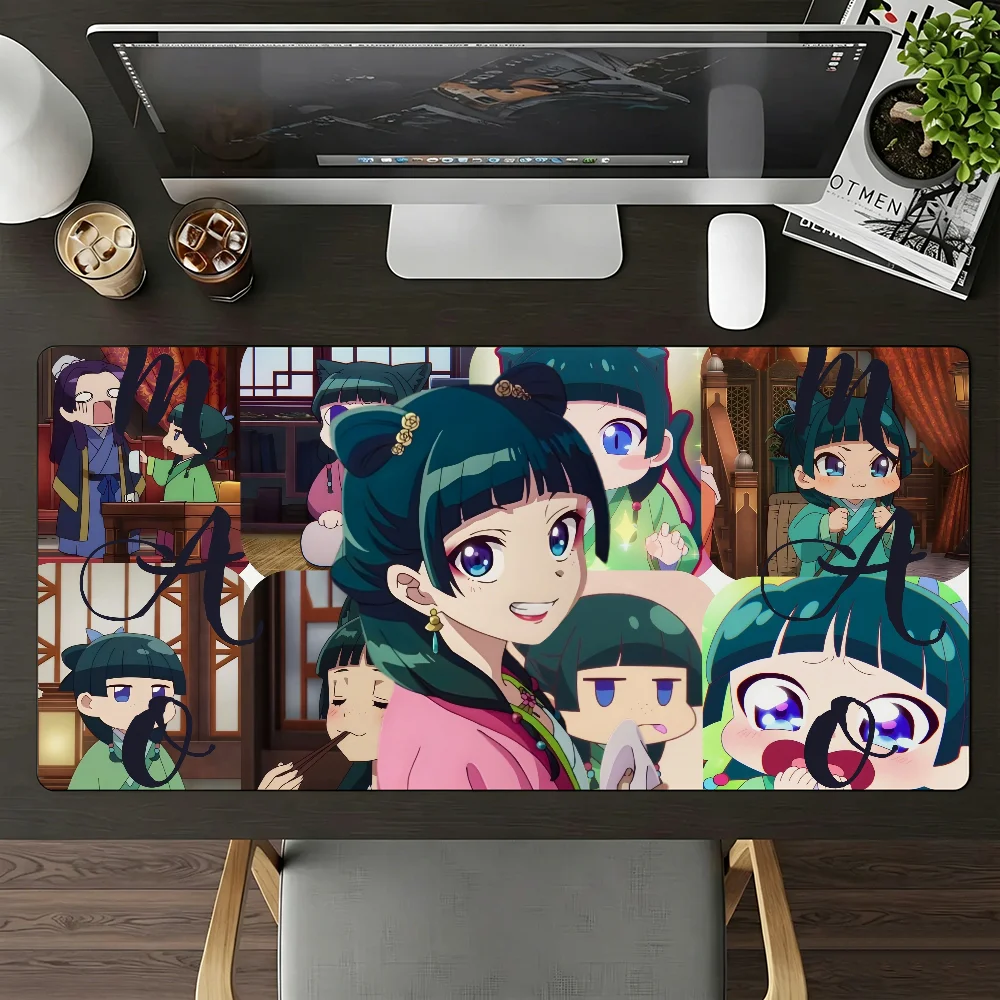 Cute New HD Apothecary Diaries Anime Gamer Mouse Pad Office Gaming Keyboards Non-Slip Large Waterproof Mousepad Girl Desk Mat