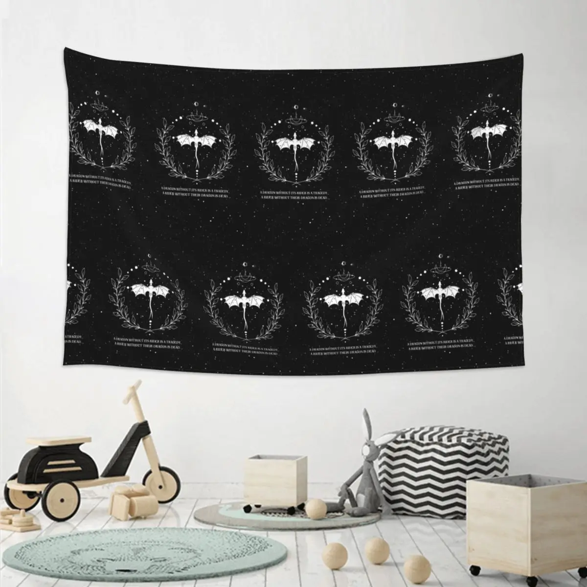 Fourth Wing Basgiath War Tapestry Hippie Wall Hanging Aesthetic Home Decor Tapestries for Living Room Bedroom Dorm Room