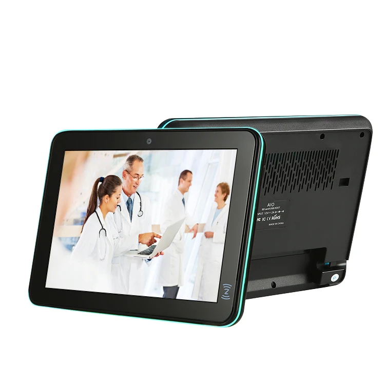 Système de panneau de réservation de tablette Android Poe, écran tactile de conférence, salle de réunion de bureau intelligente, RK3128, 10.1 pouces
